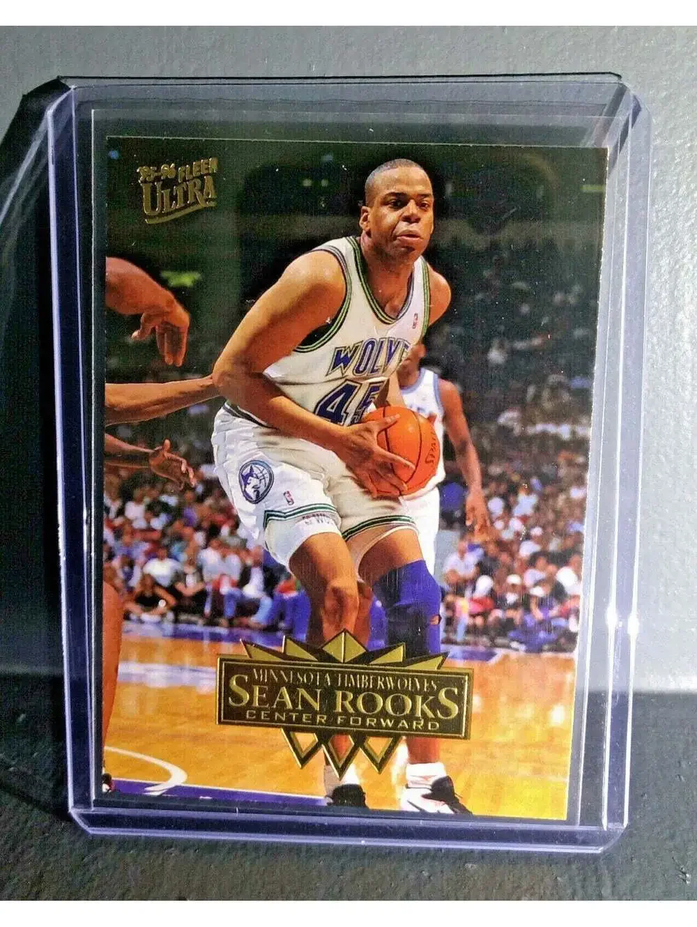 1995-96 Sean Rooks Fleer Ultra #109 Basketball Card